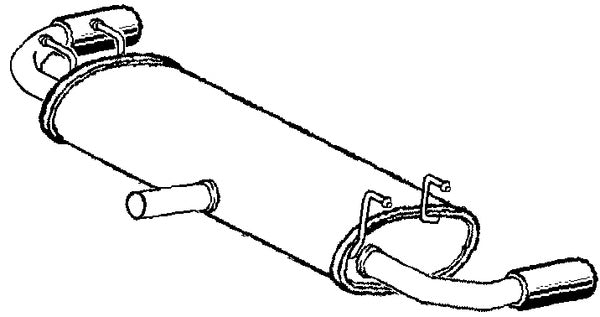 Klarius MA348K - Box With Tail Pipe
