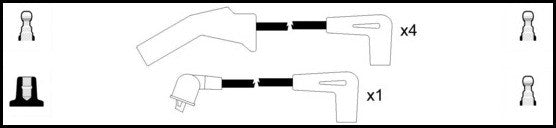 ElectroSpark Ignition Lead Set - OEK893