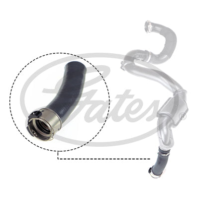 Gates Turbo Charger Hose - 09-0537