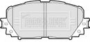 Borg & Beck Front Brake Pad Set -BBP2073