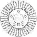 Borg & Beck Brake Disc Pair Part No -BBD5337