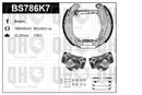 Quinton Hazell Bendix Brake Shoe Kit -BS786K7