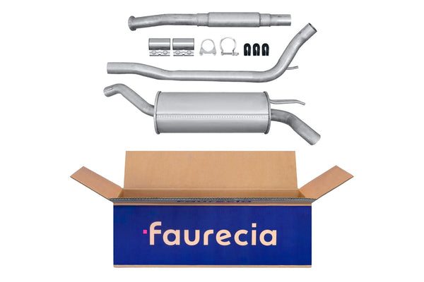 FAURECIA 8LD 366 034-771 Rear Muffler - Easy2Fit® Kit - fits RENAULT TWINGO I