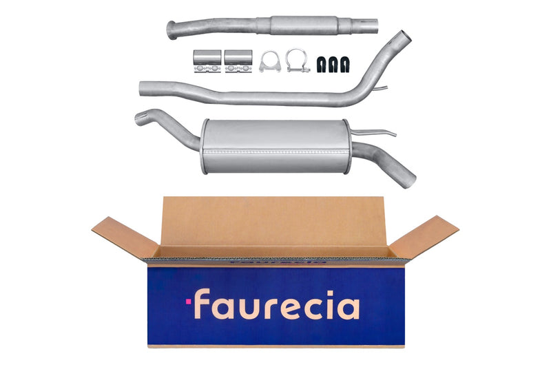 FAURECIA 8LD 366 034-771 Rear Muffler - Easy2Fit® Kit - fits RENAULT TWINGO I