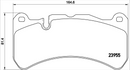 Brembo Brake Pad Set - P50092