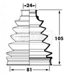 Borg & Beck Cv Joint Boot Kit Part No -BCB6058