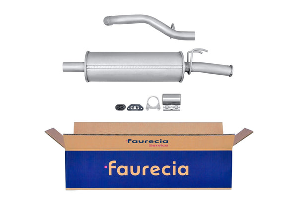 FAURECIA 8LD 366 033-991 Rear Muffler - Easy2Fit® Kit - fits RENAULT 19 II Cabriolet