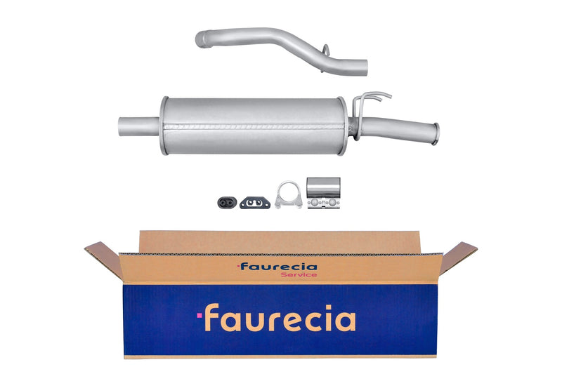 FAURECIA 8LD 366 033-991 Rear Muffler - Easy2Fit® Kit - fits RENAULT 19 II Cabriolet