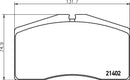 Mintex Brake Pad Set fits -Audi Porsche MDB1860 (also fits other vehicles)