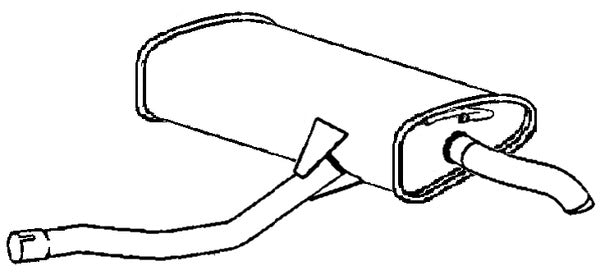 Klarius FT961A - Box With Tail Pipe