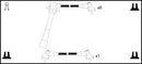 Lucas Ignition Lead Set - LUC4343