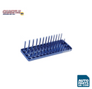 CARLYLE HAND TOOLS 22208 1/4 INCH DRIVE SOCKET TRAY - METRIC *