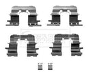 Borg & Beck Fitting Kit - Pads Part No -BBK1349