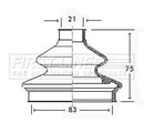 First Line Cv Joint Boot Kit Part No -FCB2333