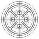 Borg & Beck Brake Drum (Single) -BBR7273