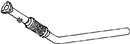 Klarius AU369T - Centre Pipe  - Fits Audi A4 1.8i