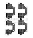 Borg & Beck Fitting Kit - Pads Part No -BBK1543
