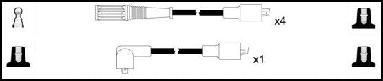 ElectroSpark Ignition Lead Set - OEK218