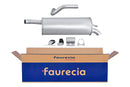 FAURECIA 8LD 366 035-711 Rear Muffler - Easy2Fit® Kit - fits TOYOTA COROLLA Verso