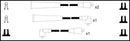 Lucas Ignition Lead Set - LUC7335