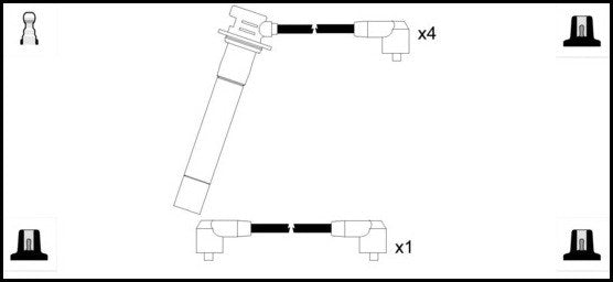 ElectroSpark Ignition Lead Set - OEK079