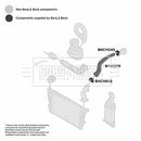 Borg & Beck Turbo Hose Part No -BTH1379