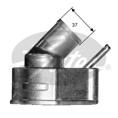 Gates Thermostat, coolant - TH14992G1