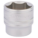 Draper Expert 24mm 6PT Socket 3/8 DR-Pckd - 17546