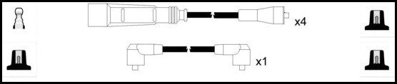 ElectroSpark Ignition Lead Set - OEK764