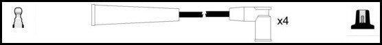 ElectroSpark Ignition Lead Set - OEK684