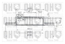 Quinton Hazell Brake Disc - BDC3249