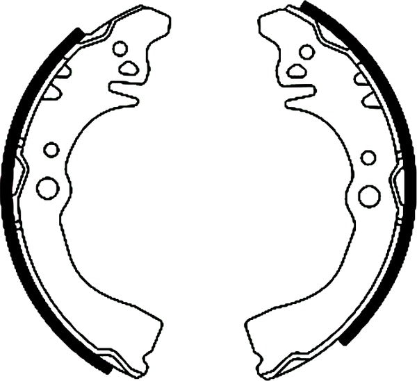 Mintex Brake Shoes fits -Daihatsu MFR295 (also fits other vehicles)