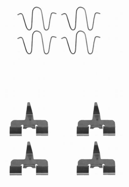 Mintex Brake Fitting Kit fits -Eunos Mazda MBA1207 (also fits other vehicles)