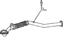 Klarius 301837 - Front Pipe For Cat  - Fits Opel Astra H 1.9CDTi
