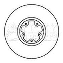 Key Parts Brake Disc Pair Part No -KBD4221