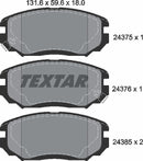 Textar Brake Pad Set - 2437501