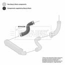 Borg & Beck Turbo Hose Part No -BTH1338