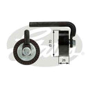 Gates DriveAlign Tensioner Pulley - T39012
