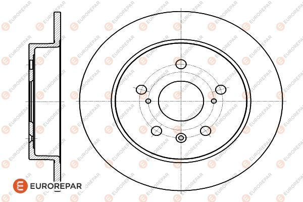 Eurorepar Brake Disc - 1622806180