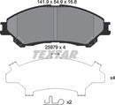 Textar Brake Pad Set - 2597901