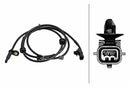 HELLA 6PU 358 218-331 Sensor, wheel speed - 2-pin connector - Front Axle