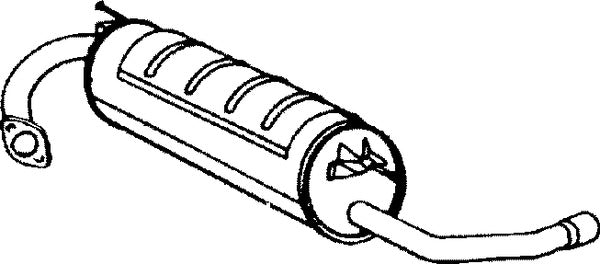 Klarius TY461J - Box With Tail Pipe