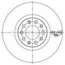 Borg & Beck Brake Disc Pair Part No -BBD5534