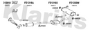 Klarius FE1218A - Box With Front Pipe  - Fits Ford KUGA II (DM2) 1.5 EcoBoost