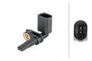 HELLA 6PU 012 806-421 Sensor, wheel speed - 2-pin connector