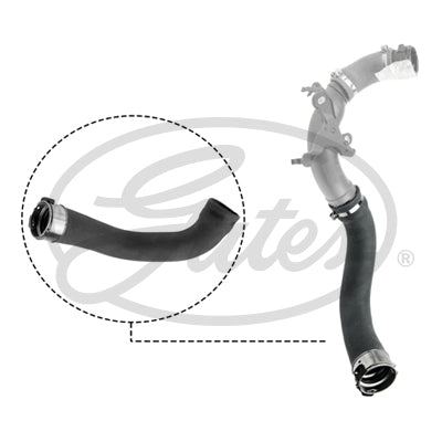 Gates Turbo Charger Hose - 09-0528