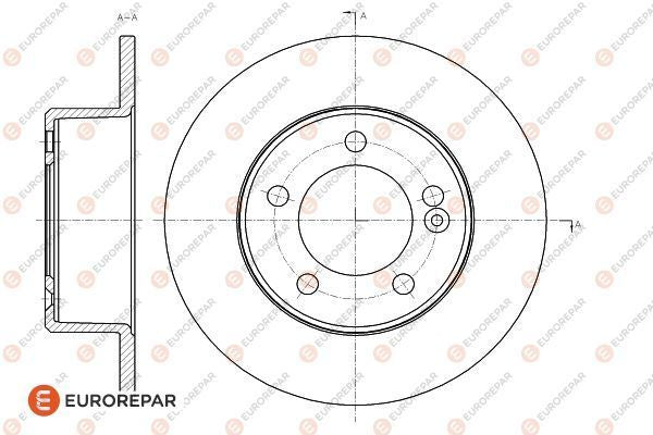 Eurorepar Brake Disc - 1618885980