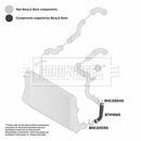 Borg & Beck Turbo Hose Part No -BTH1065