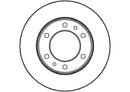 Disctech Brake Disc - Fits Renault, Toyota - ABD3505 - Front Axle
