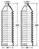 First Line Steering Gaiter Kit Part No -FSG3340